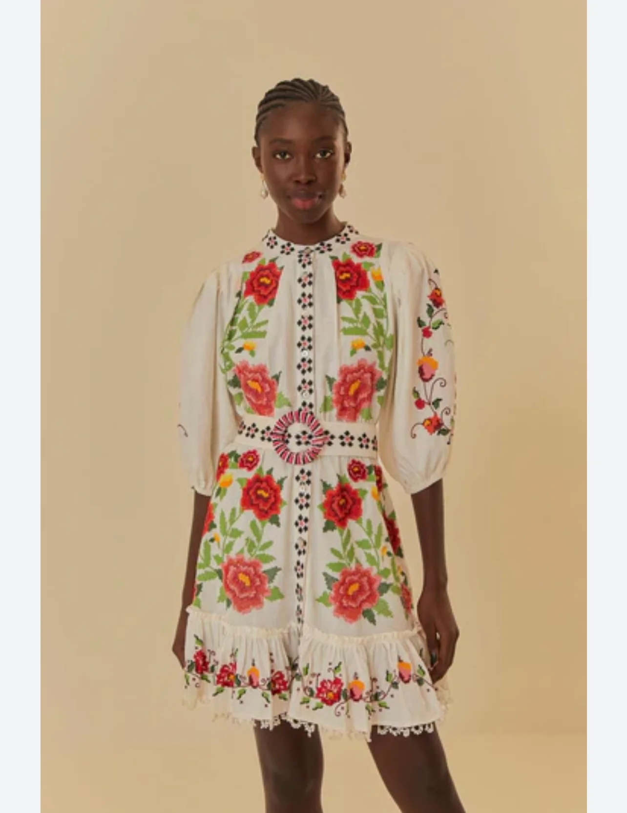 Aira Embriodery Dress - Image 3