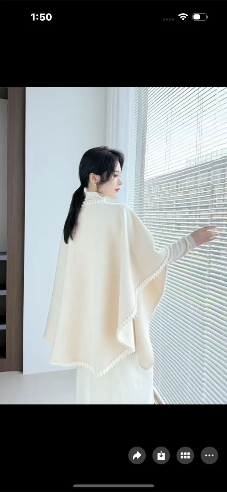 Amara Wrap Cape ( Free Size) - Image 4