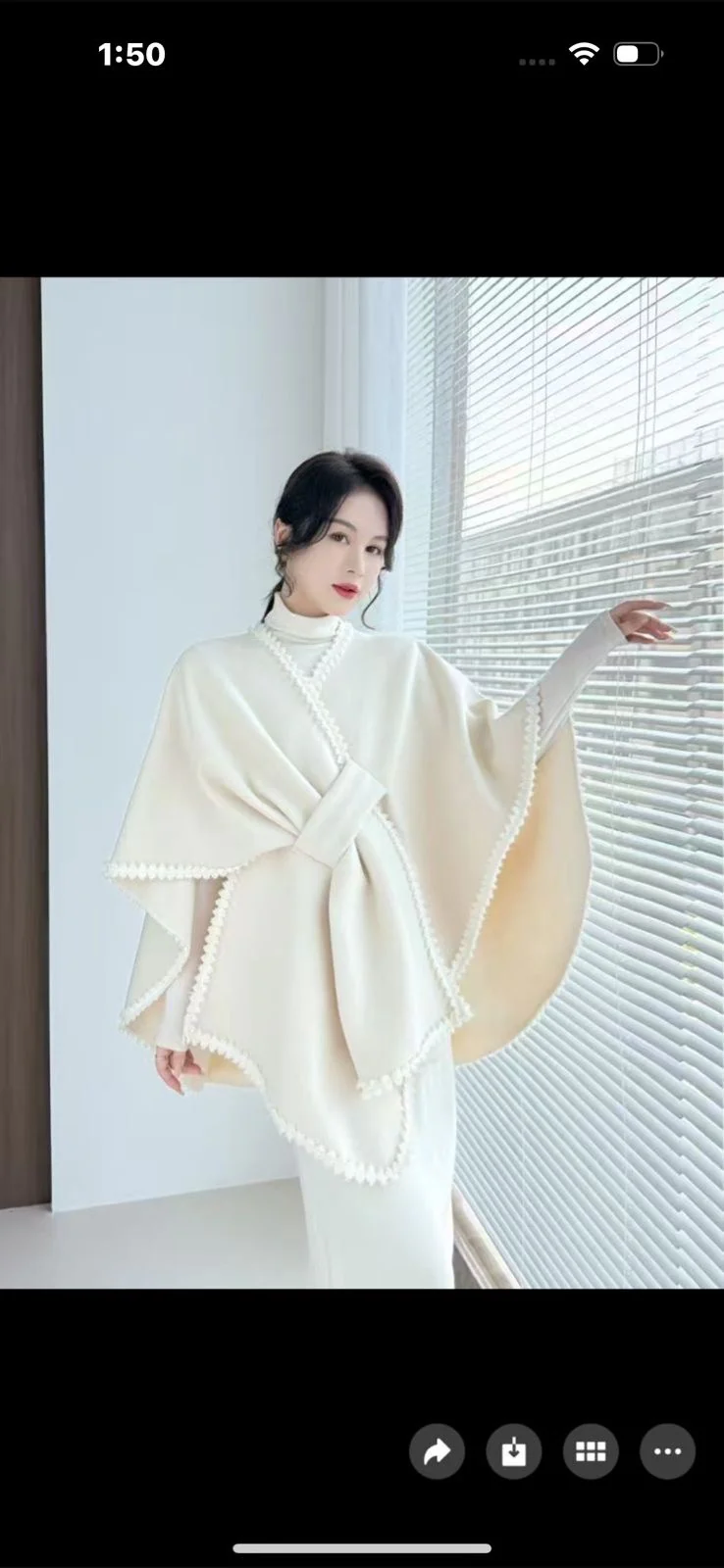 Amara Wrap Cape ( Free Size) - Image 5