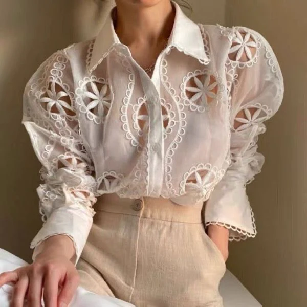 Angela Cut work Shirt - Image 4