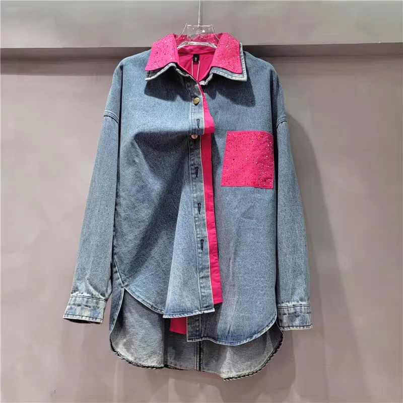 Aria Denim Shirt - Image 3