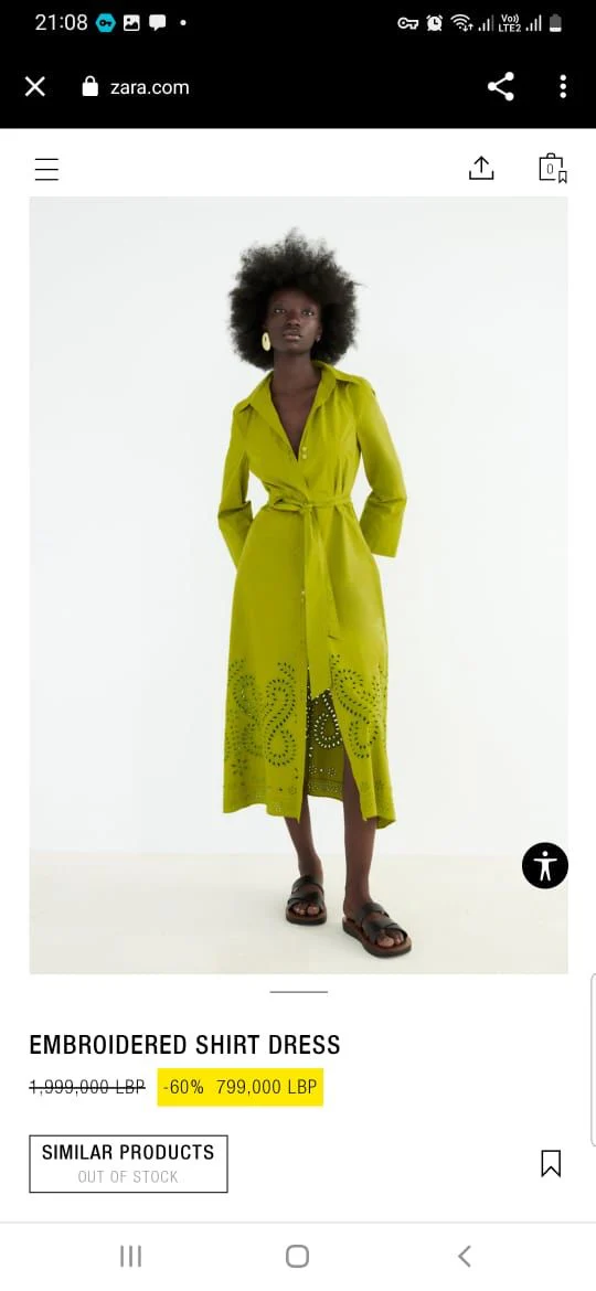 Ashley Cotton Dress - Image 2