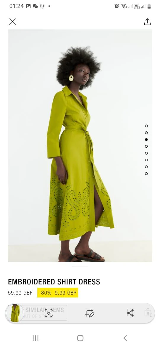 Ashley Cotton Dress - Image 4