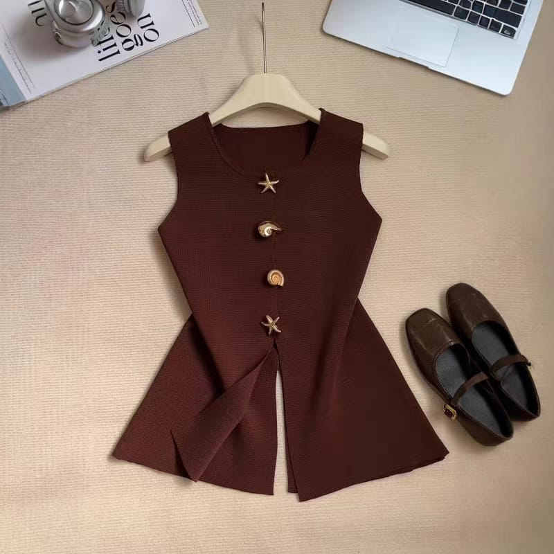Barco Knit Vest Top - Image 5