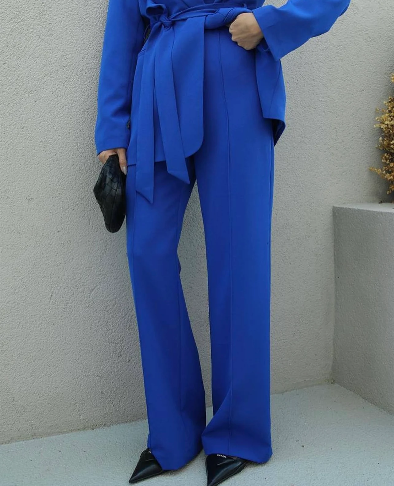 Blue Blazer Pant Set - Image 4
