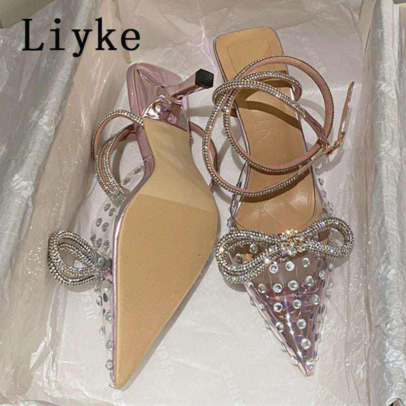 Bow studded heels - Image 3