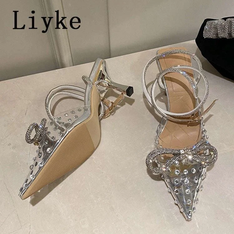 Bow studded heels - Image 5