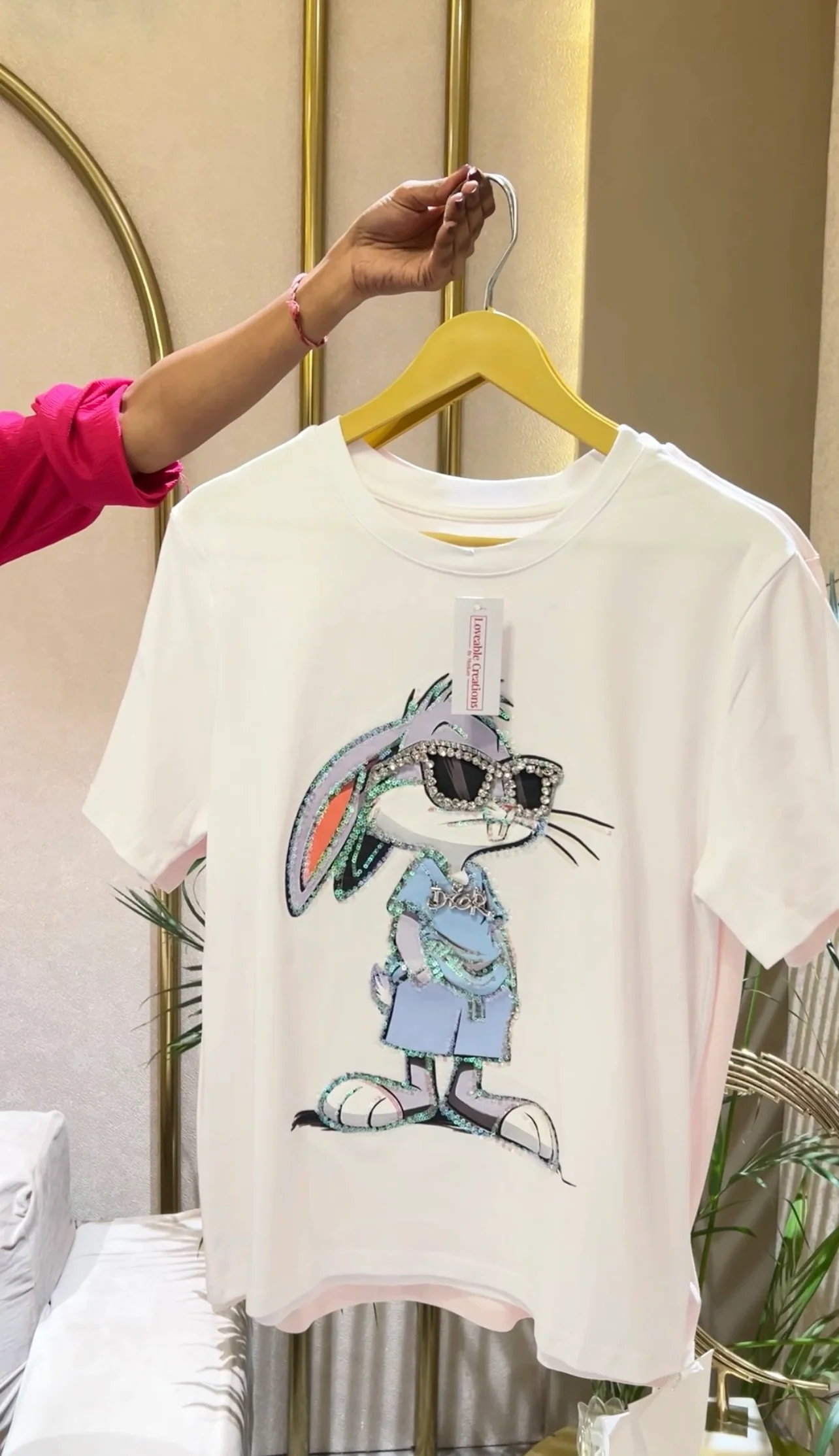 Bunny Embellished Casual Tshirt - Image 3