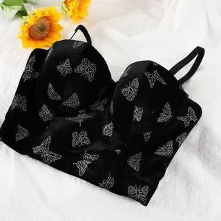 Butterfly Black Bustier - Image 3