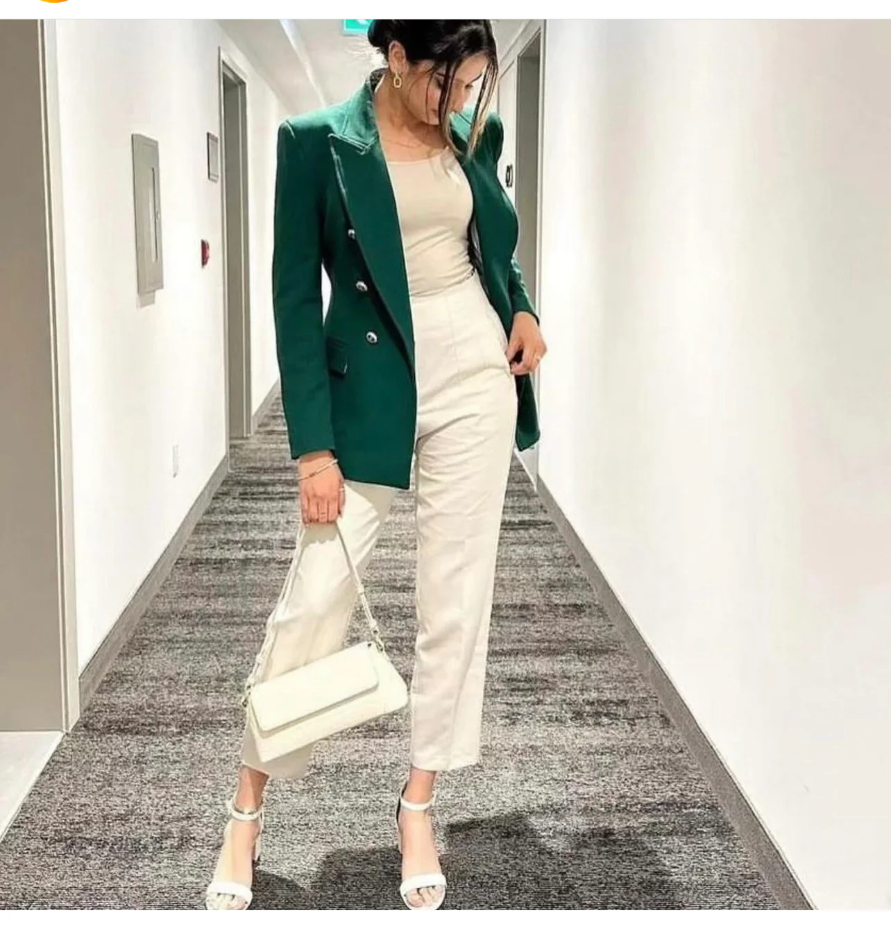 Callie Green Blazer - Image 4