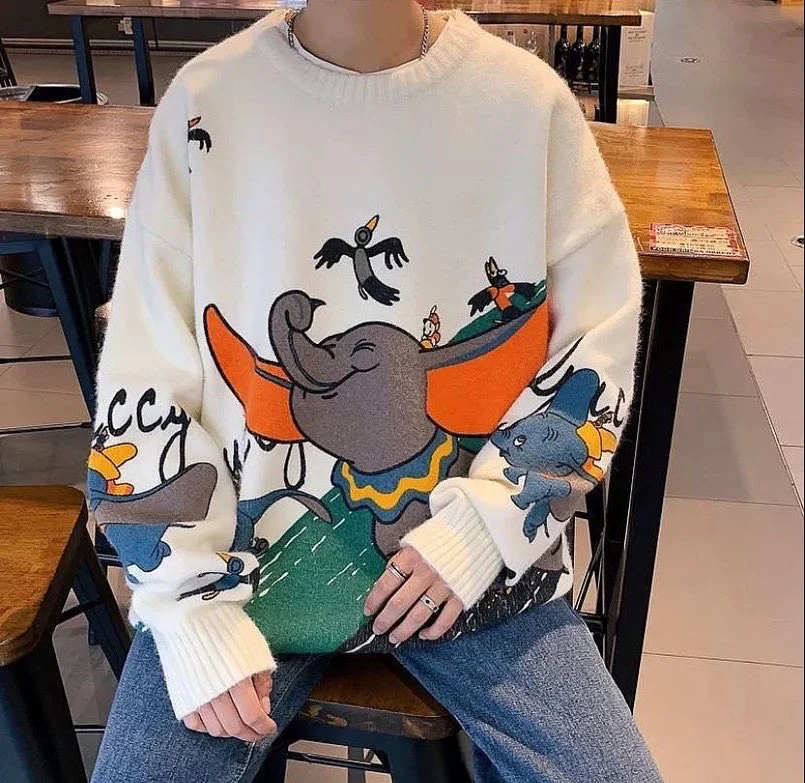 Cartoon Elephant Sweater - Image 2