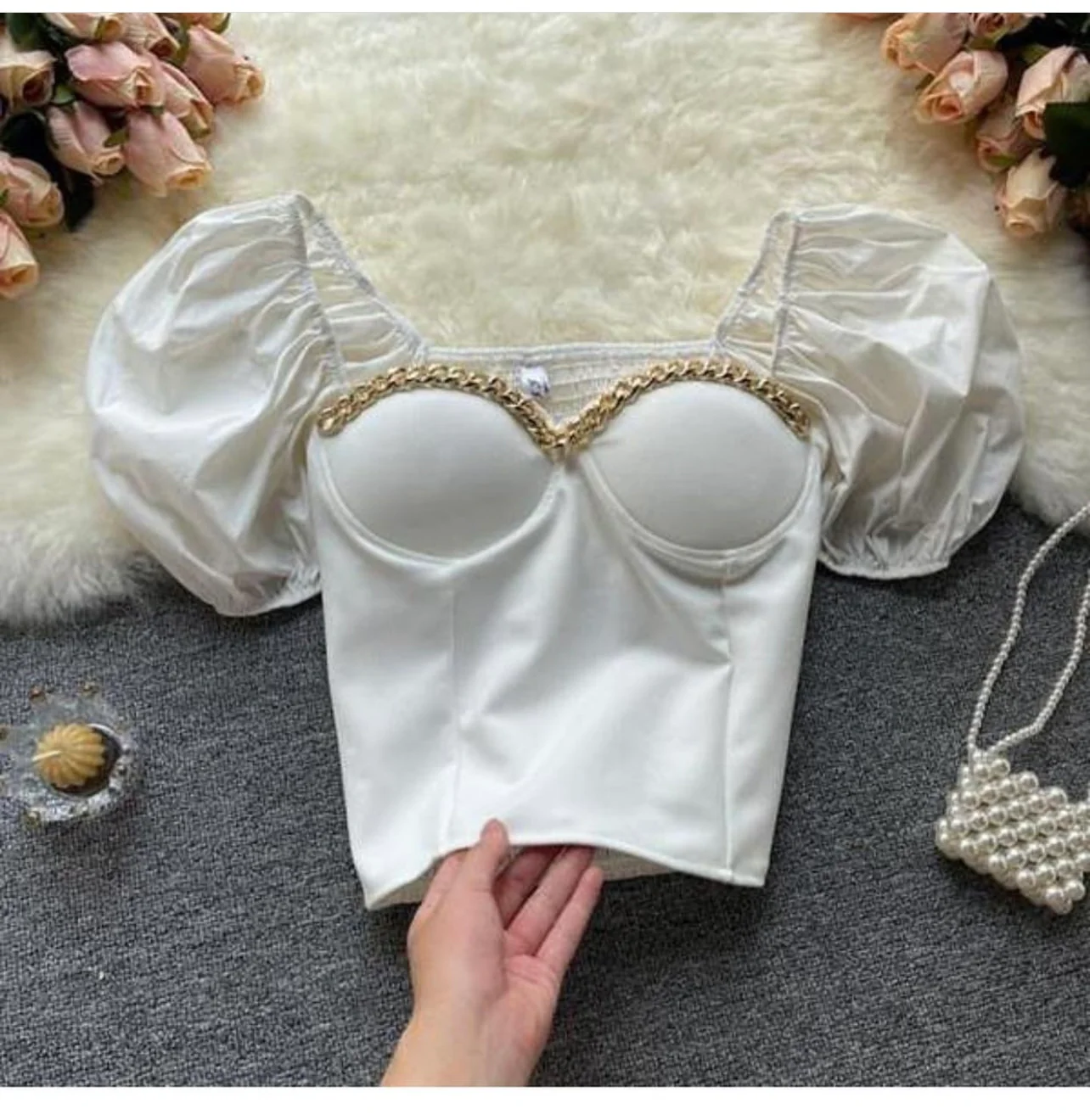 Chain Corset Top - Image 5