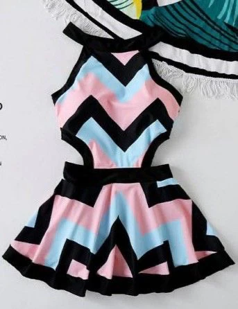 Chevron Swimsuit - Image 3