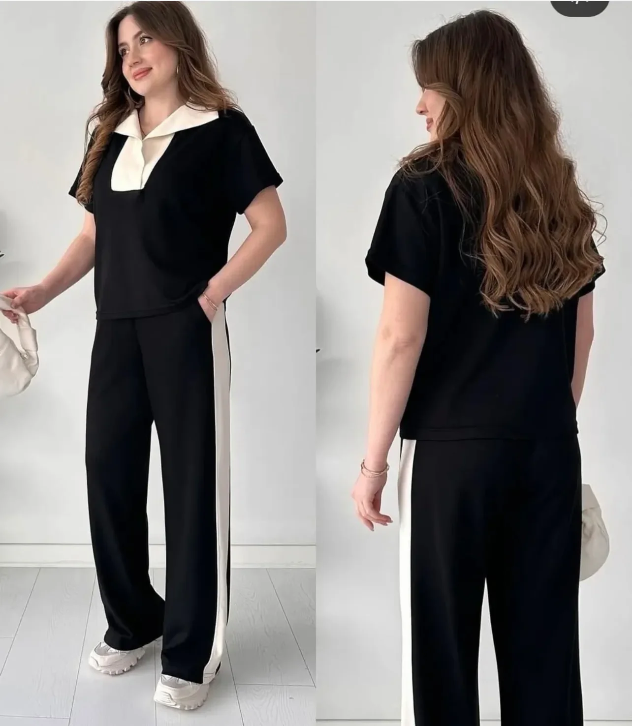 Chic Contrast Cords Set - Image 2