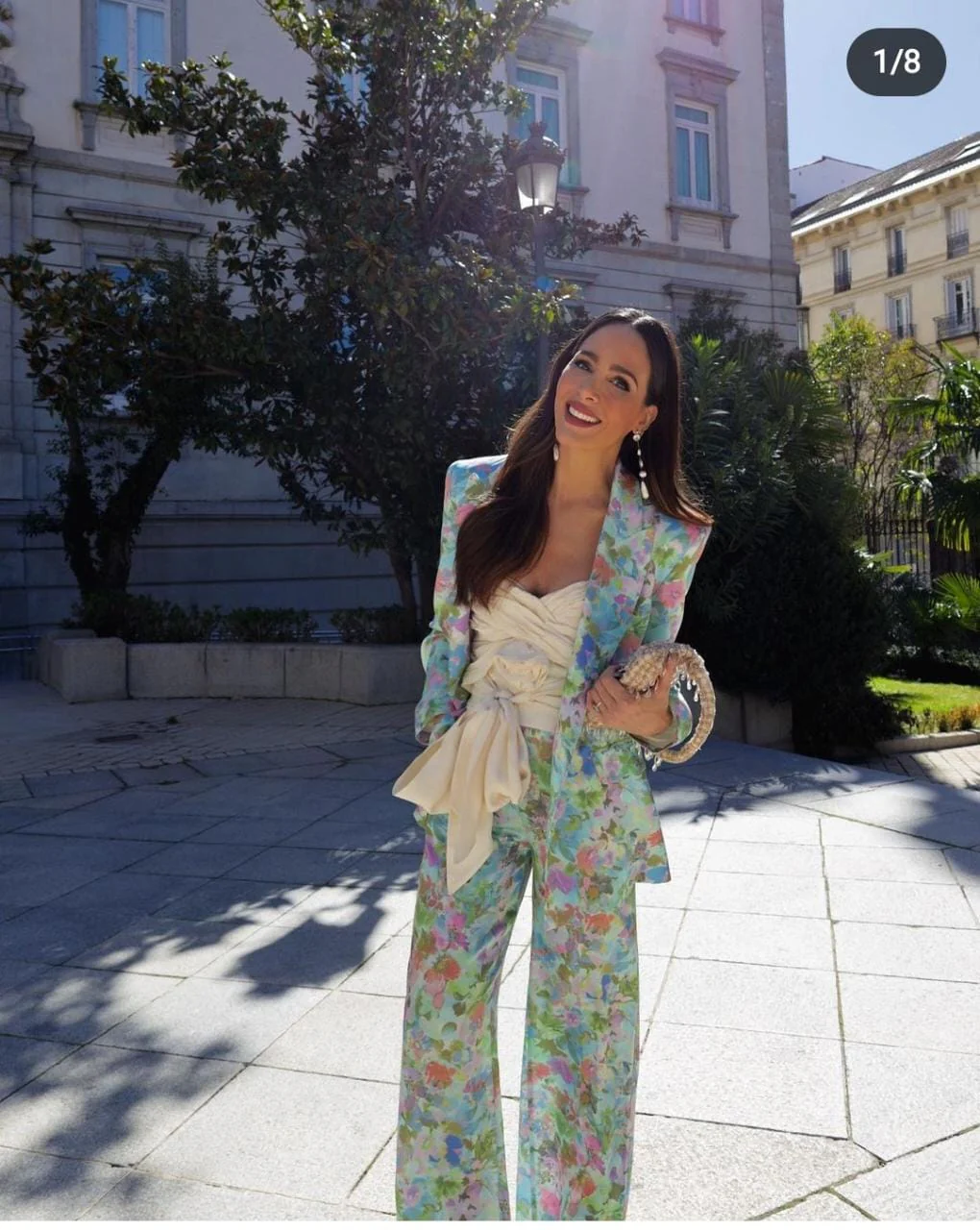 Chicas Printed Blazer Set - Image 3