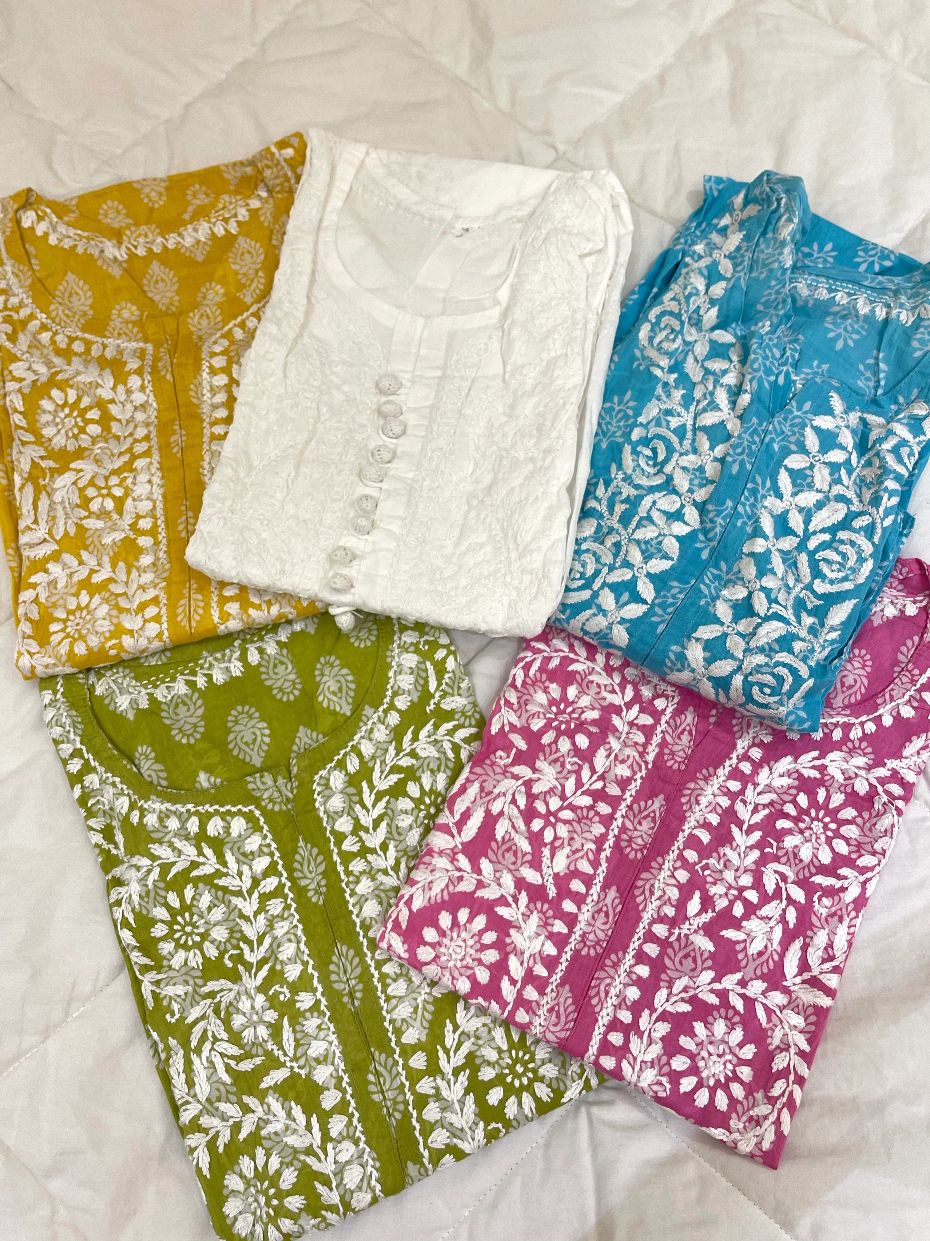 Chikankari kurta - Image 2