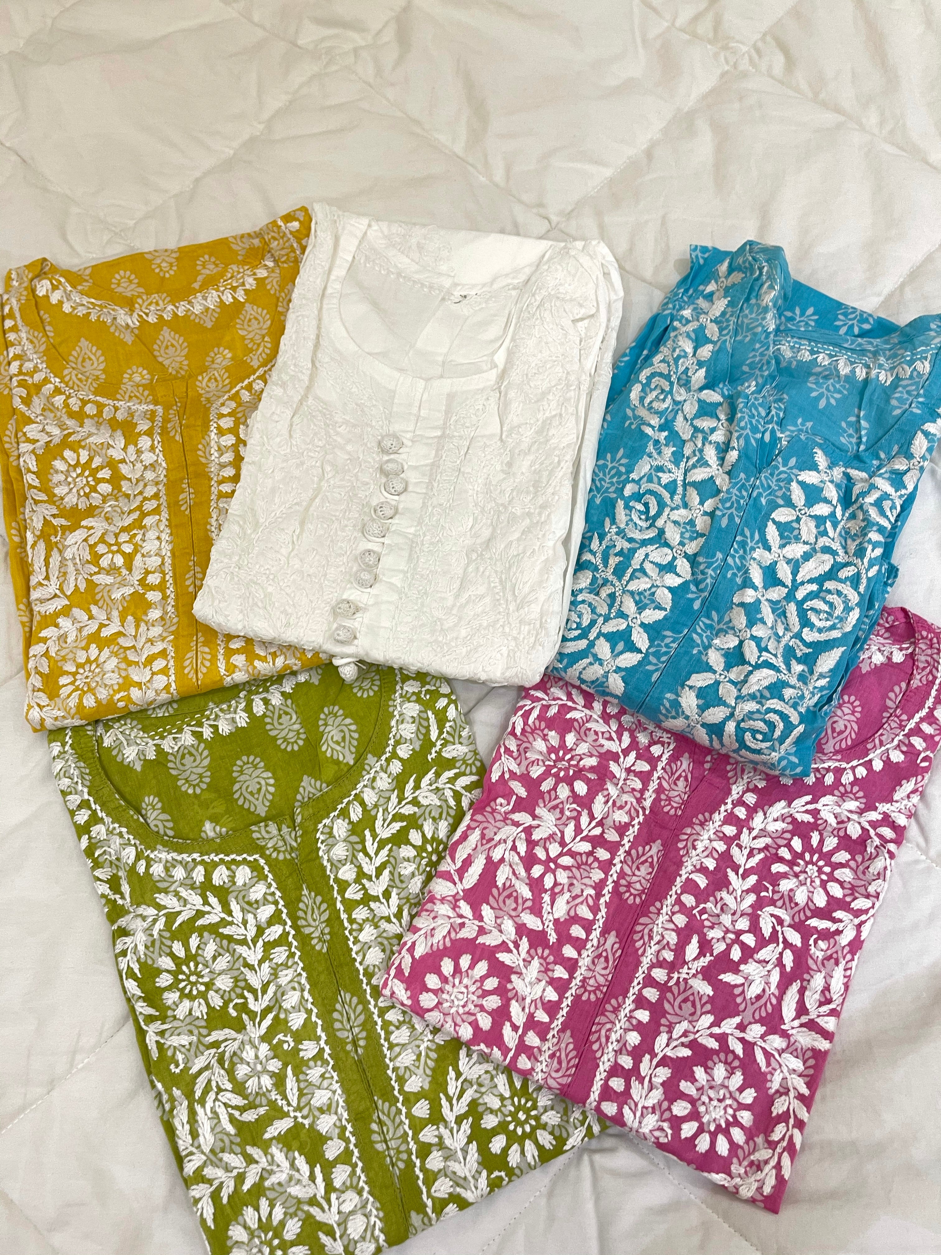 Chikankari kurta - Image 3