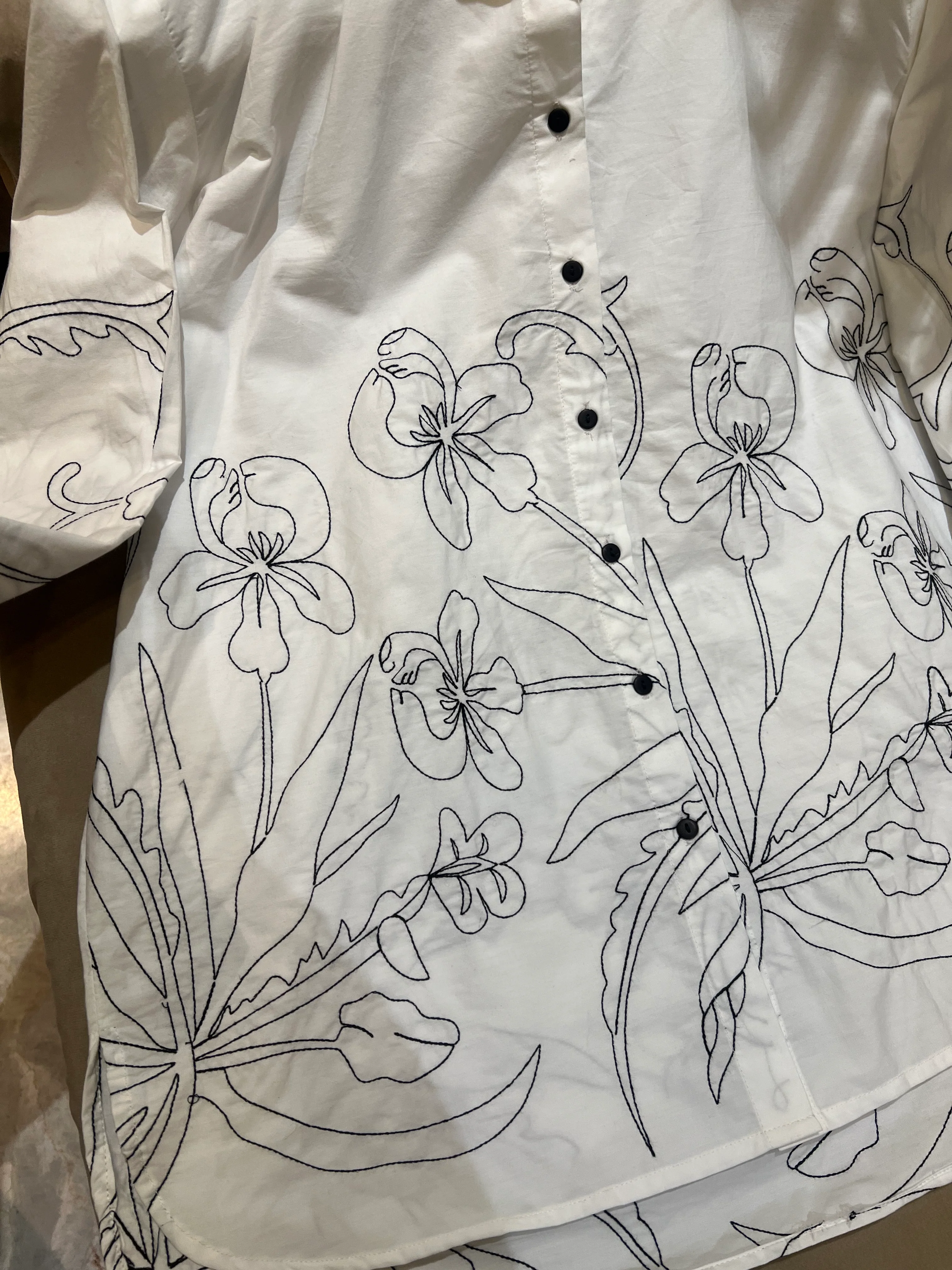 Cotton Embriodery Shirt - Image 13