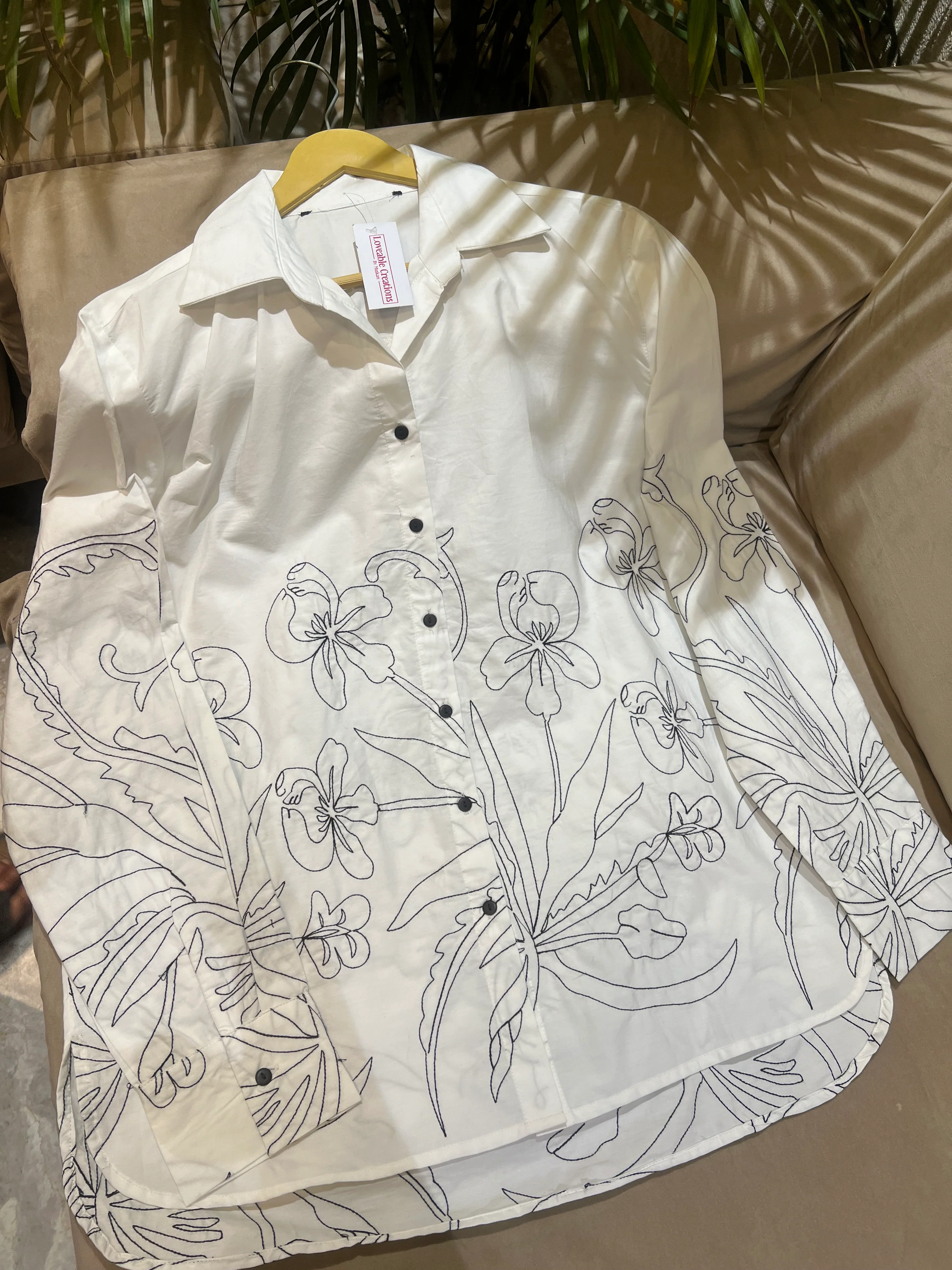 Cotton Embriodery Shirt - Image 6