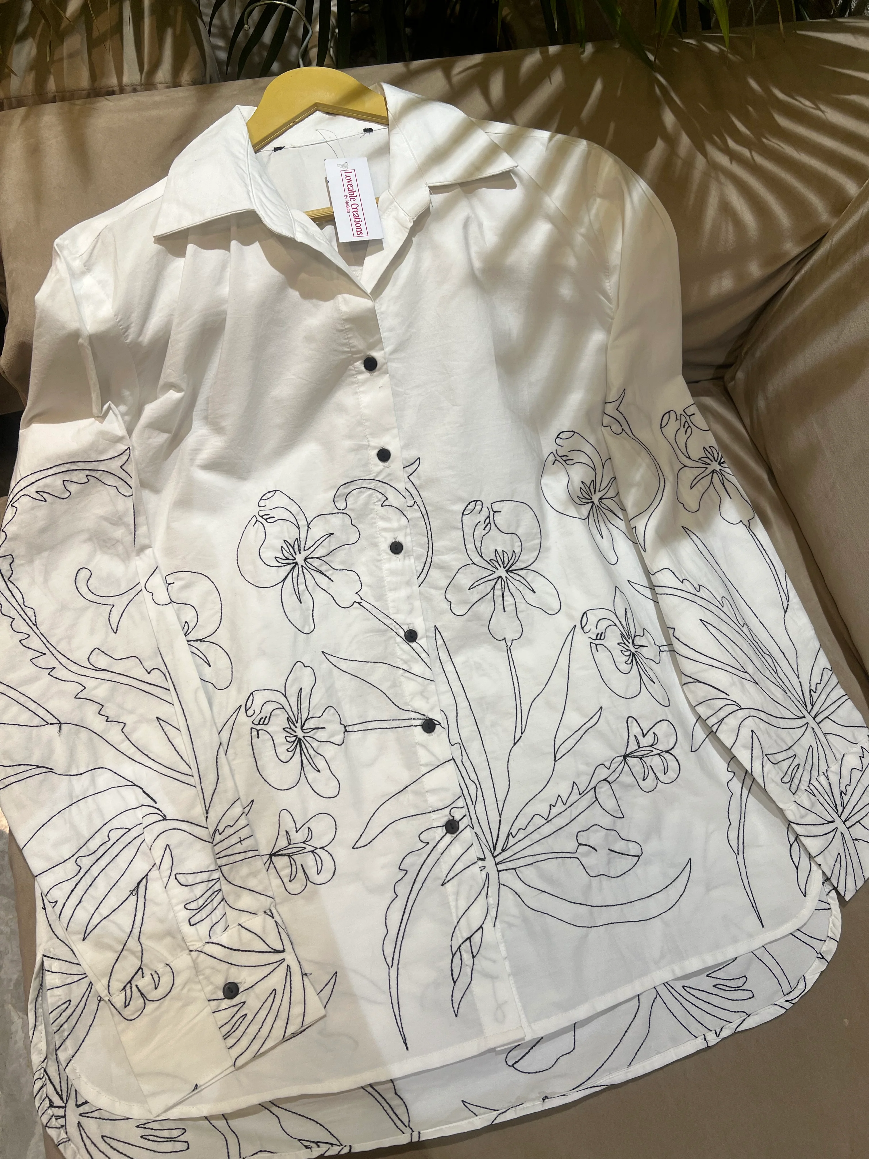 Cotton Embriodery Shirt - Image 9