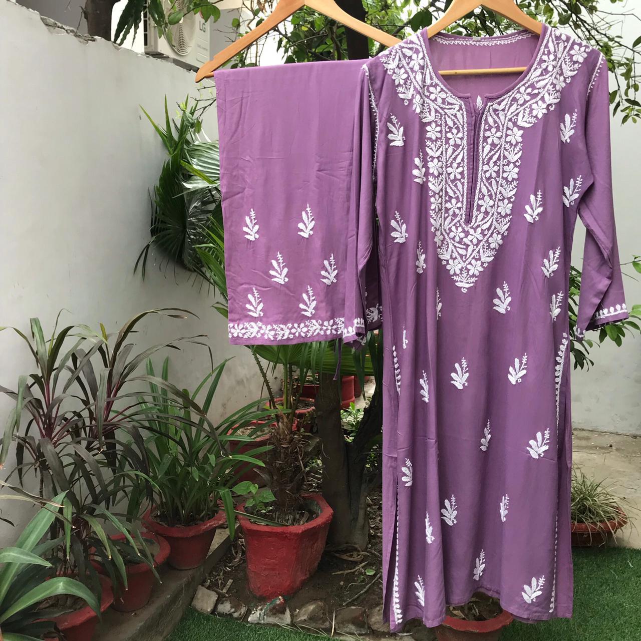 Cotton kurti plazzo sets - Image 7