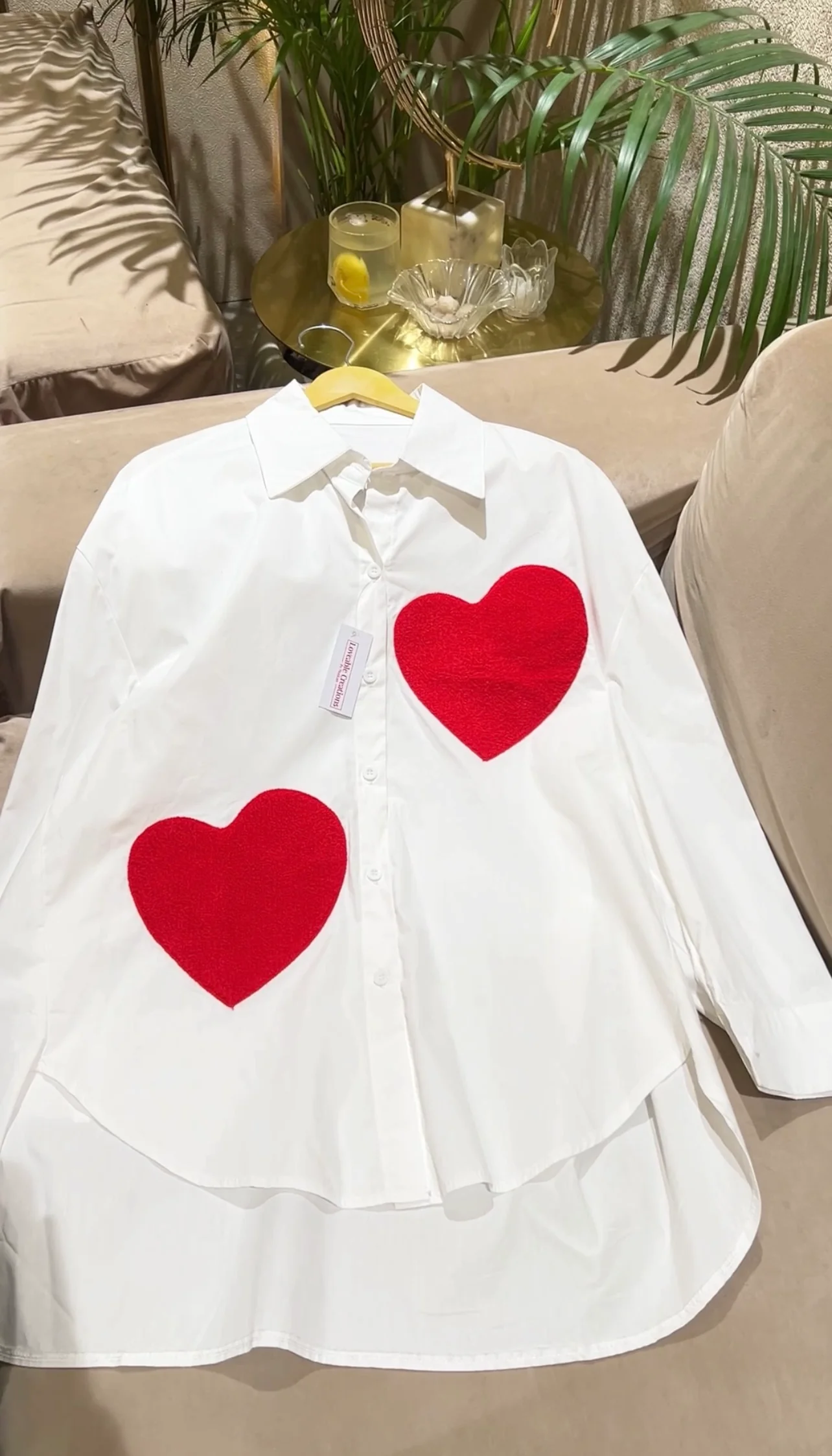 Cozy Heart Summer Shirt - Image 3