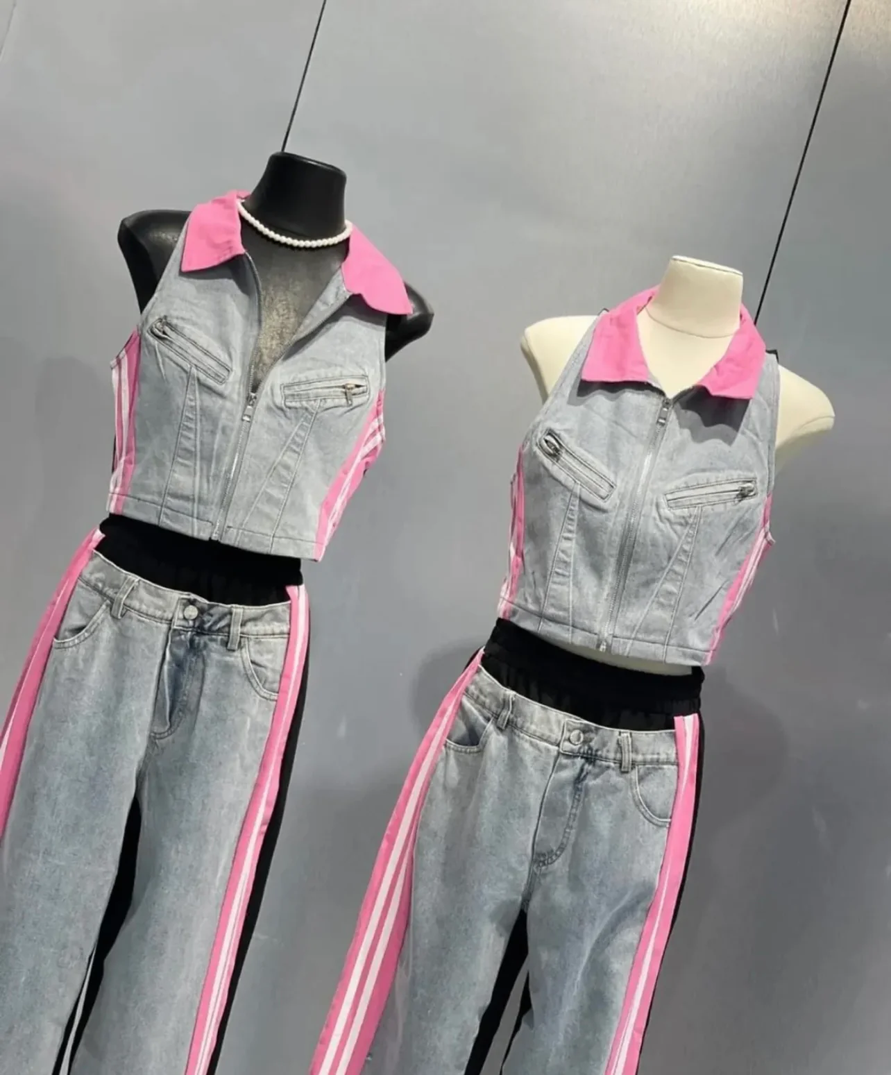 Denim Chic Coords Set - Image 3