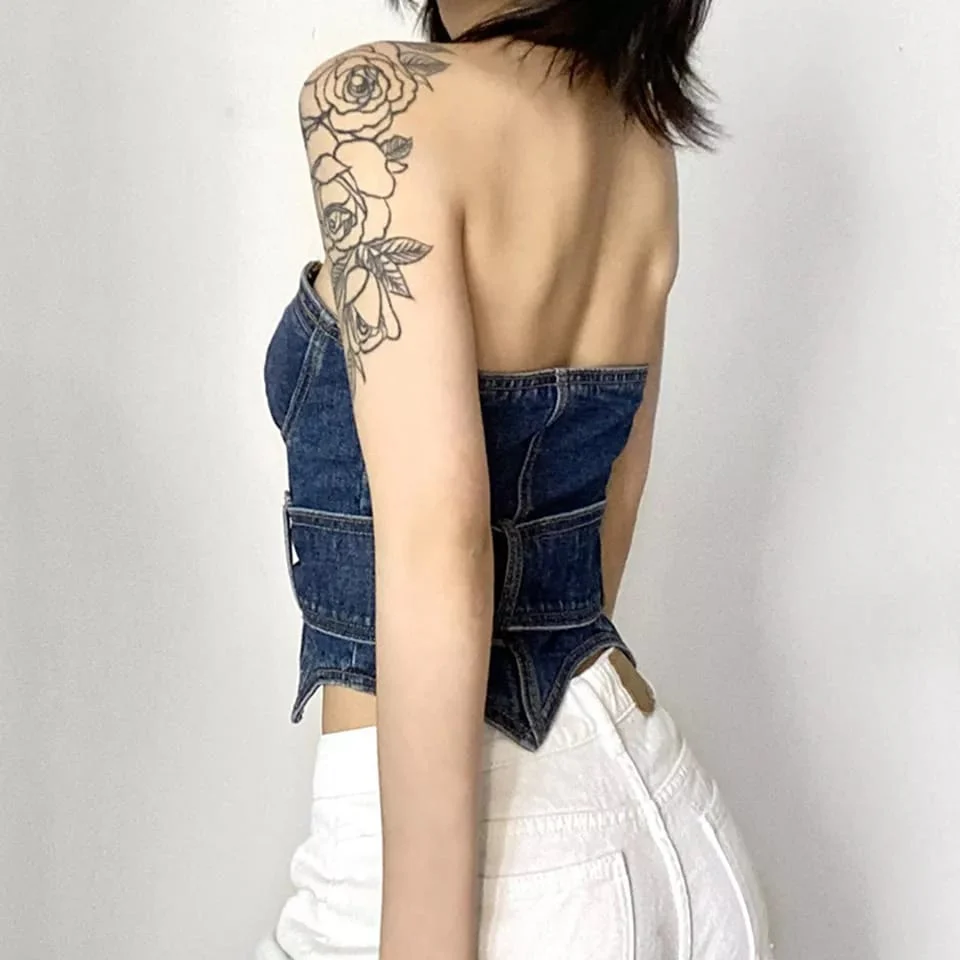 Kolly Denim Corset - Image 5