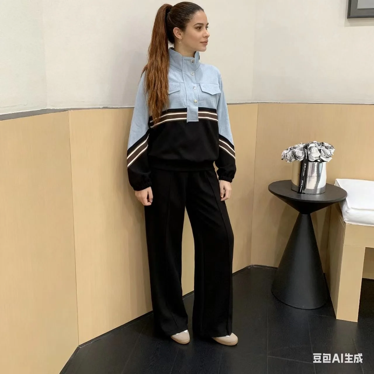 Denim Dash Luxe Cords Set - Image 2