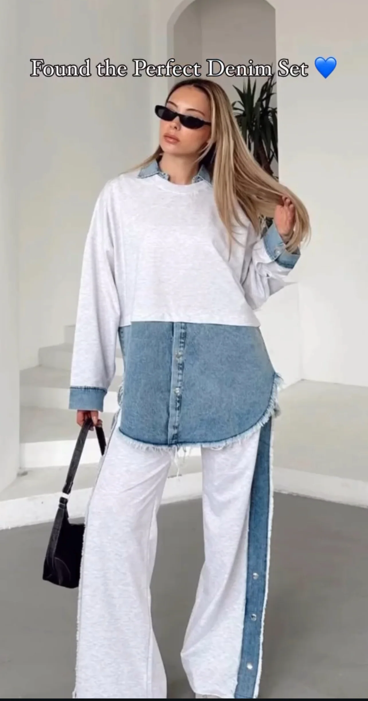 Denim Trim Statement Cords - Image 6