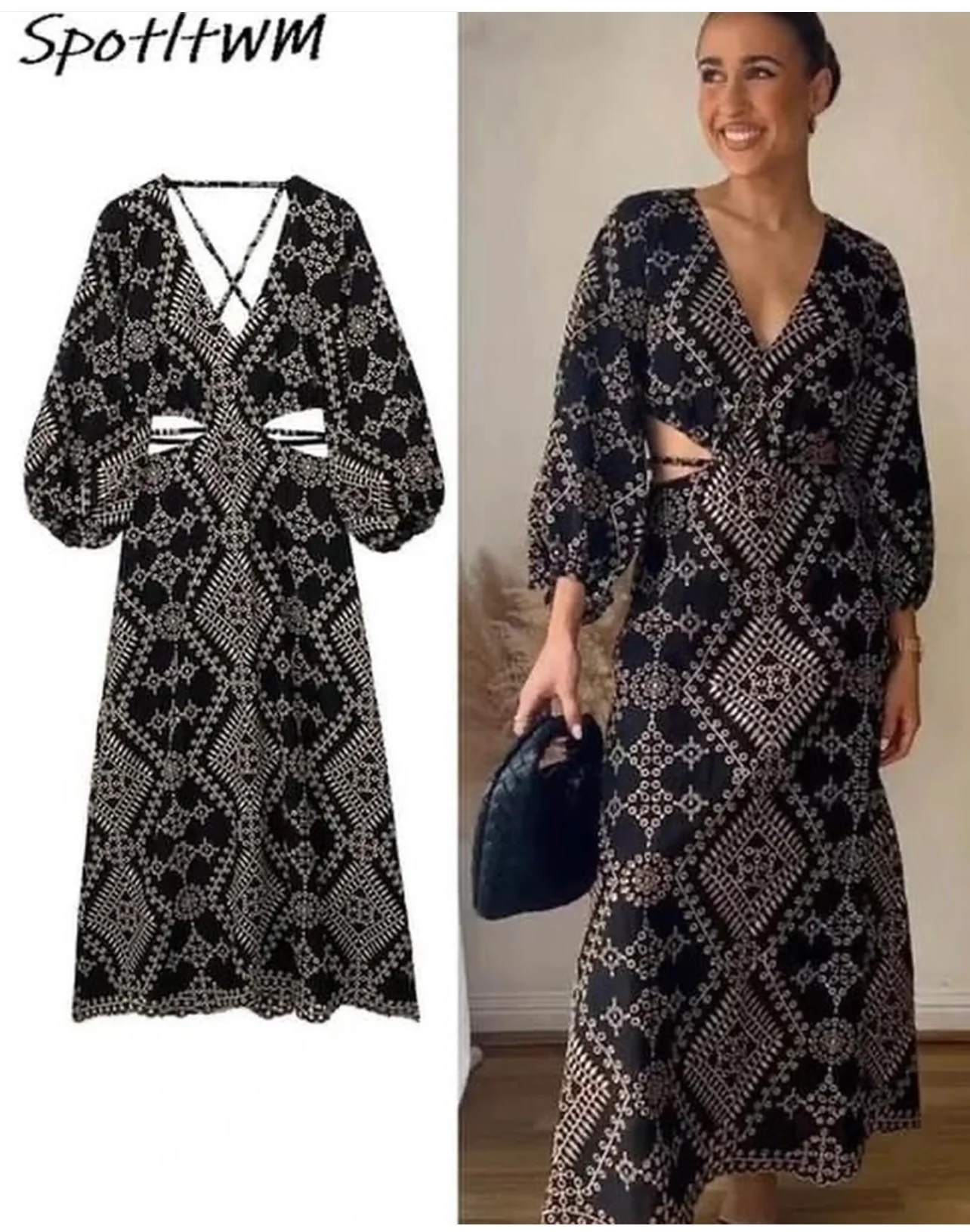 Diona Embriodery Dress