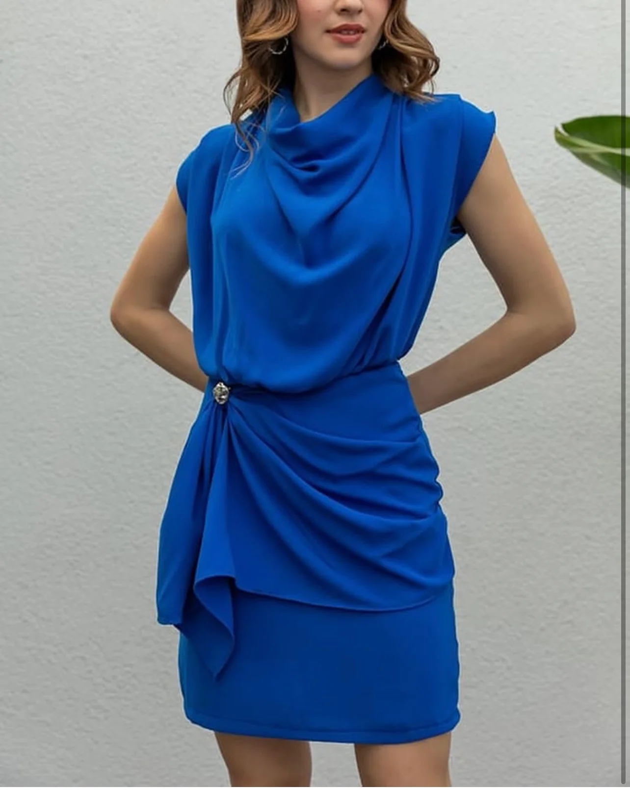 Dolman Crossover Dress - Image 2