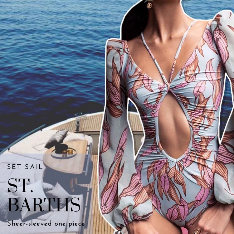 Eliza Sleeves Swimsuit - Image 3