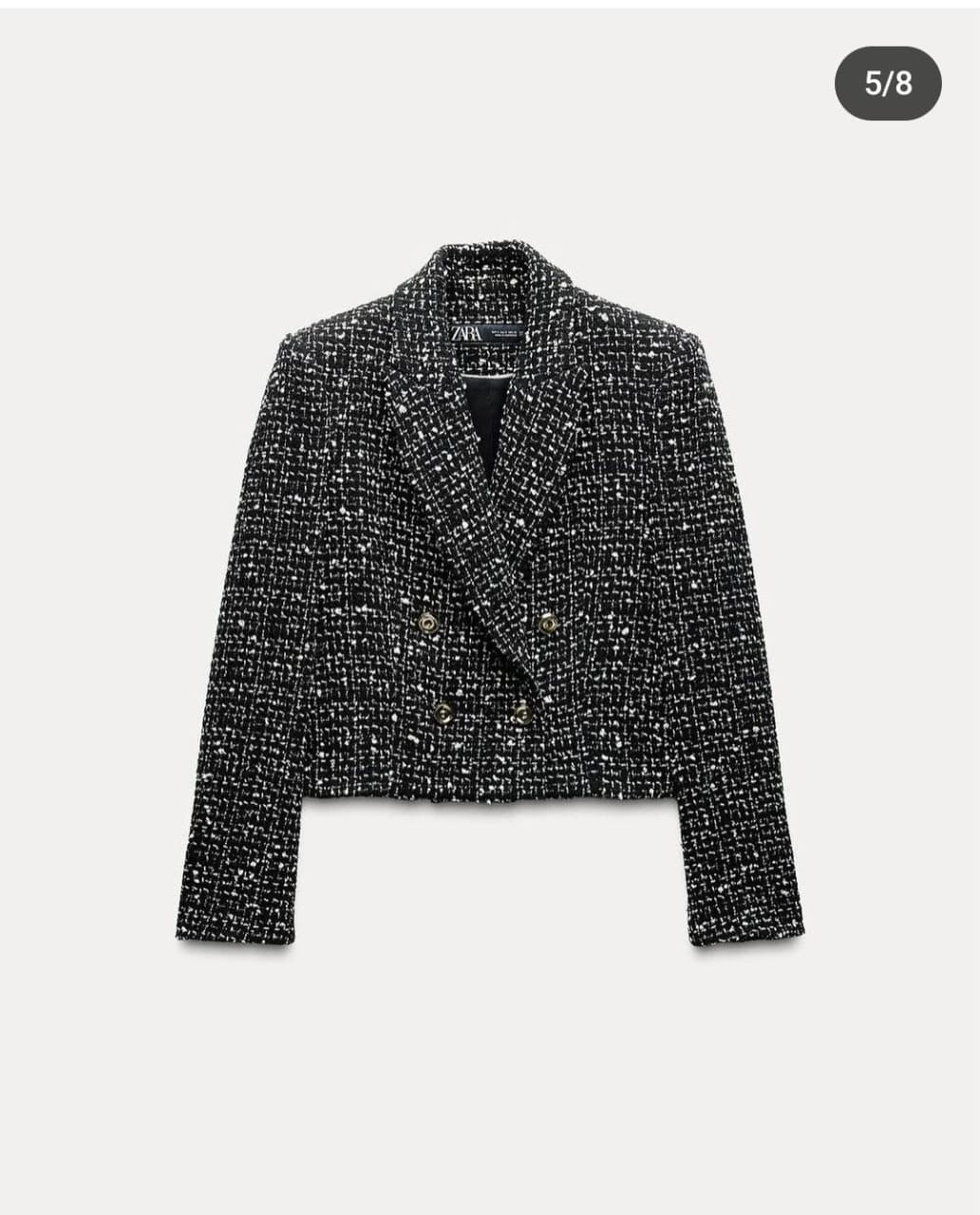 Enzo Luxe Tweed Blazer - Image 4