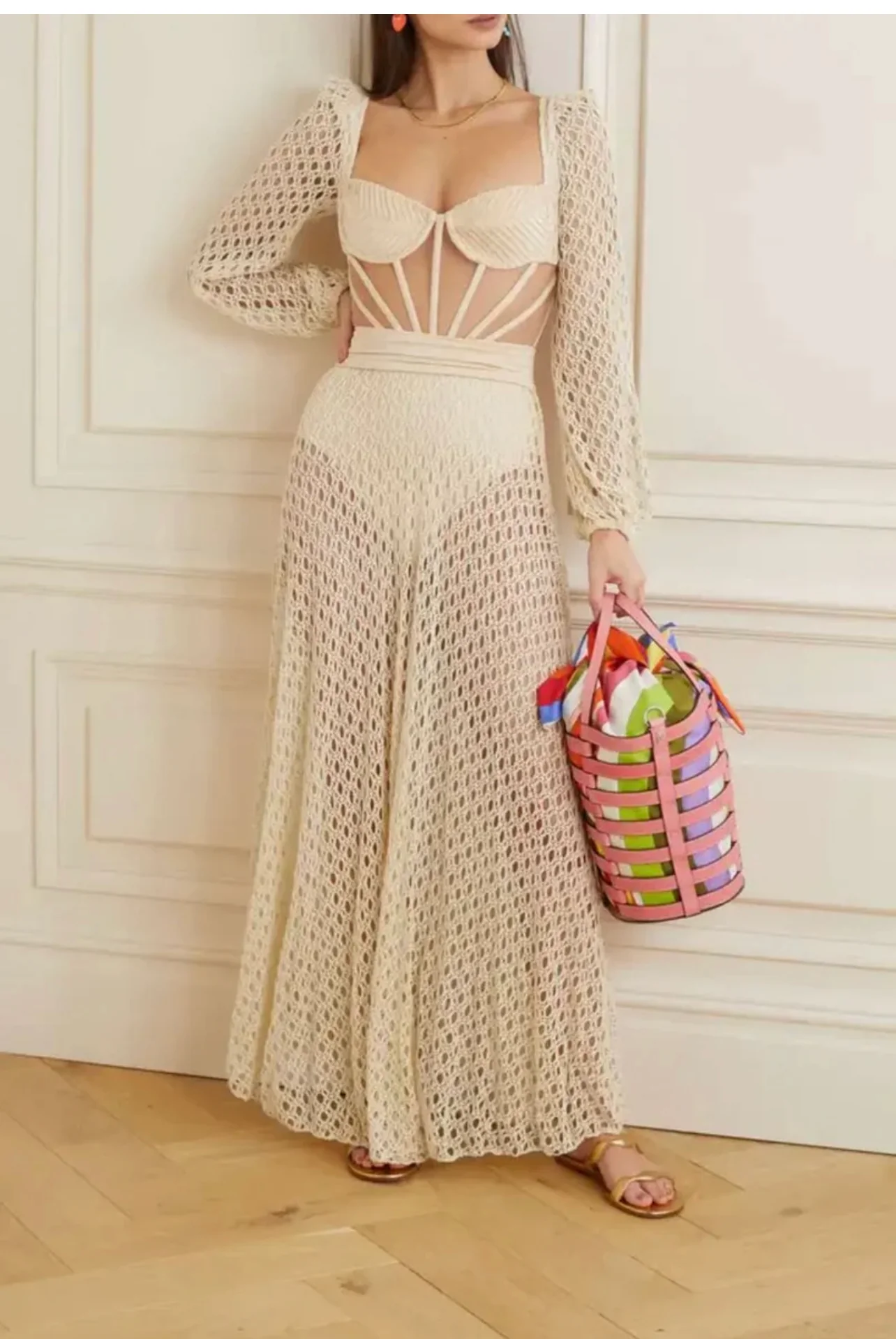 Femella Statement Beach Dress - Swimsuit attached with skirt (Resort Wear) - Image 3