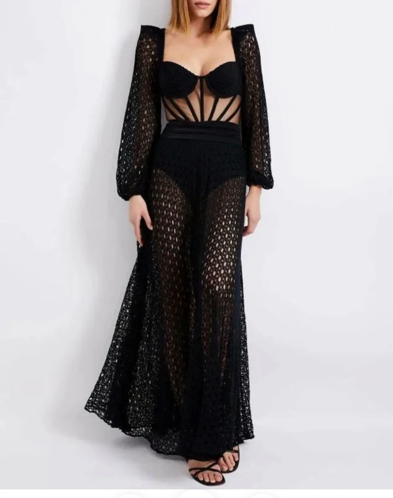 Femella Statement Beach Dress - Swimsuit attached with skirt (Resort Wear) - Image 4