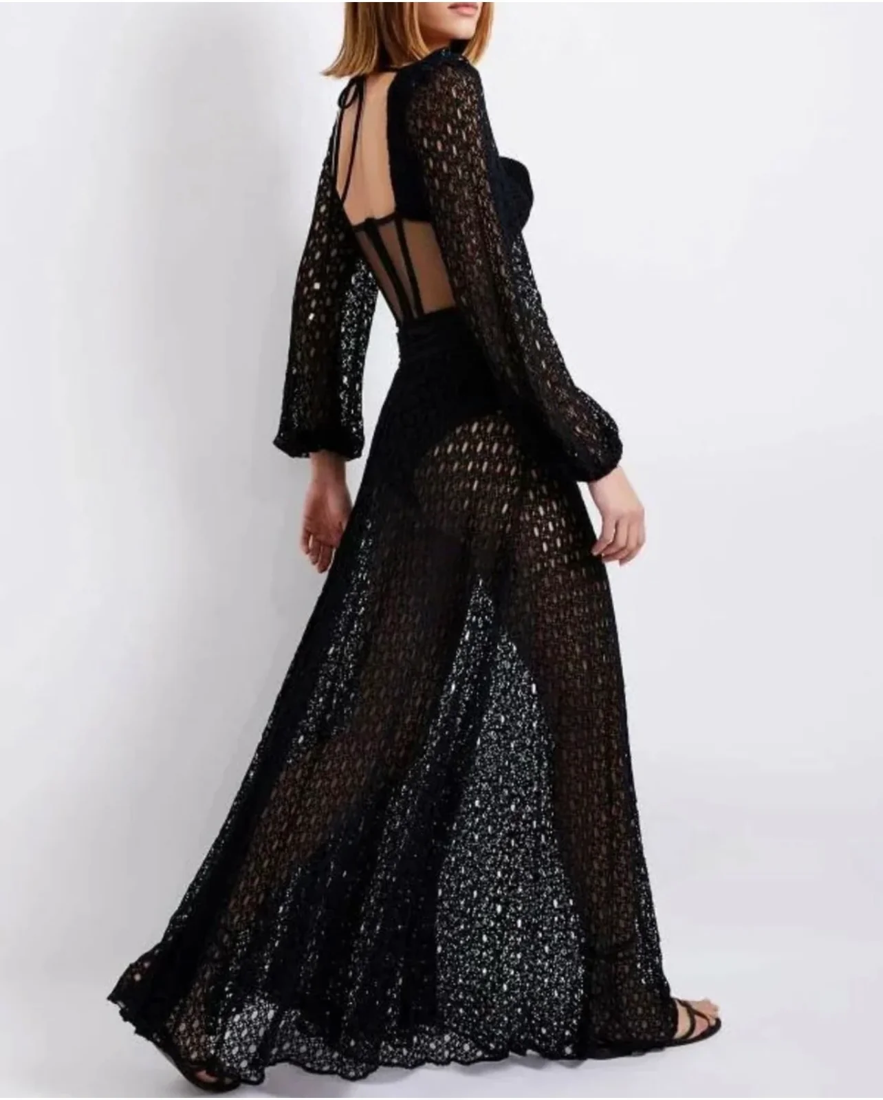 Femella Statement Beach Dress - Swimsuit attached with skirt (Resort Wear) - Image 5