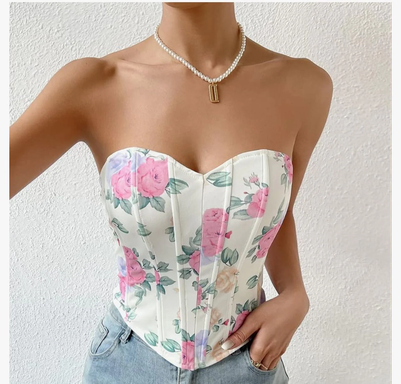 Flora Corset Top - Image 4
