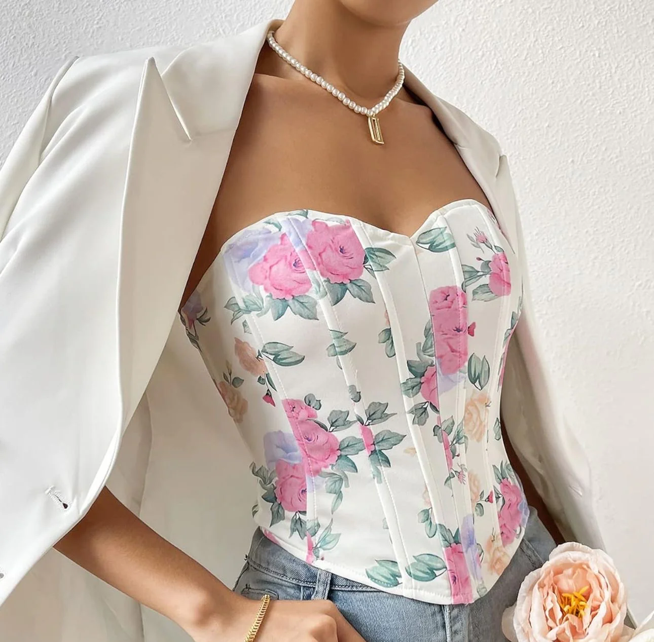 Flora Corset Top - Image 6