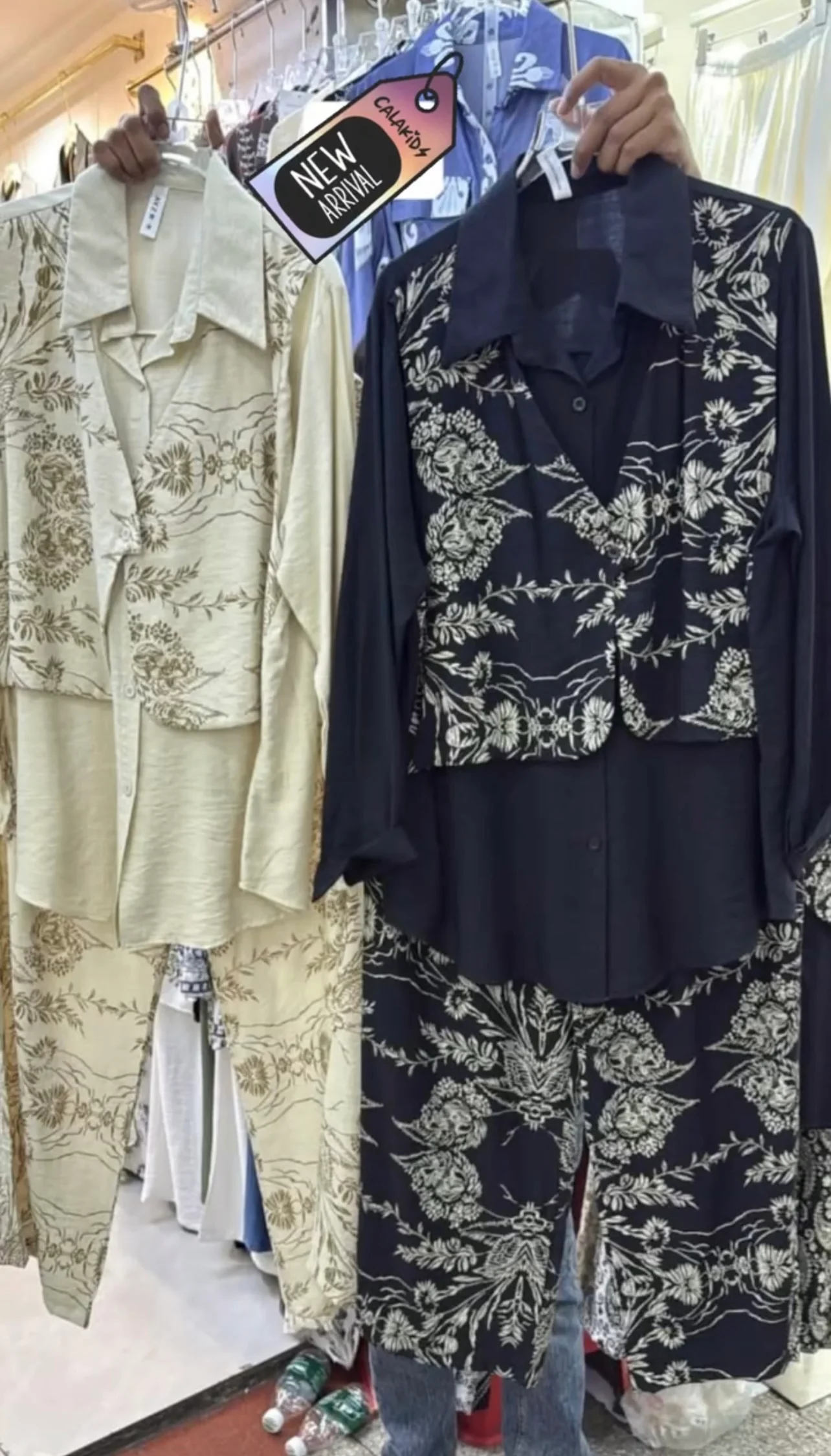 Floral Noir Cords Set - Image 2