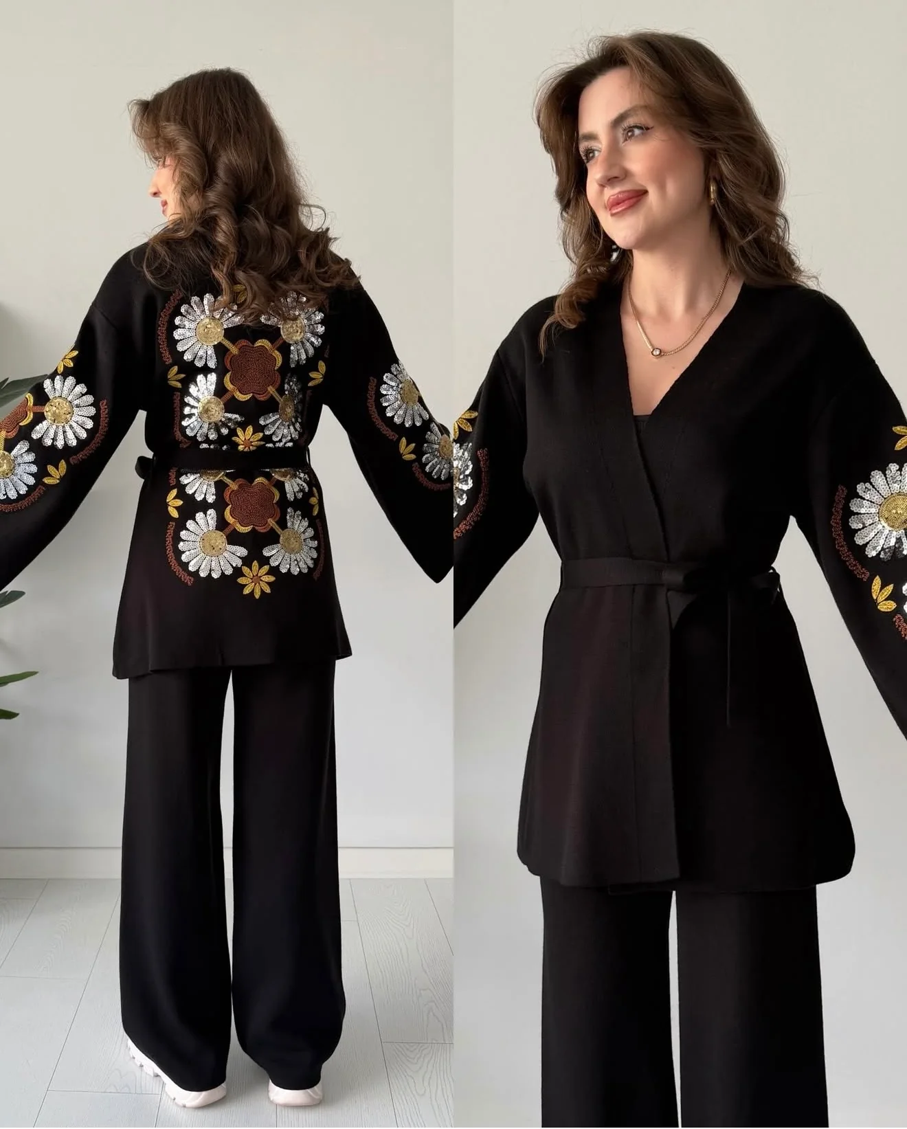 Floréa Royale Embroidered Co-ord - Image 3