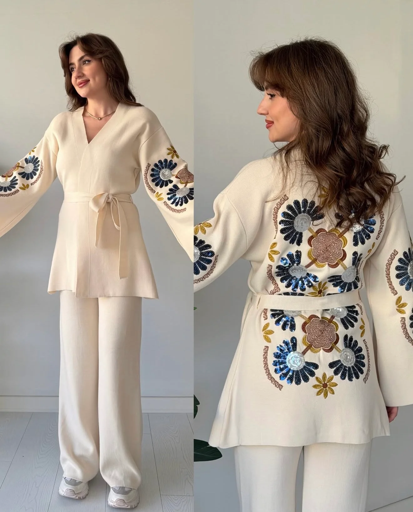 Floréa Royale Embroidered Co-ord - Image 5