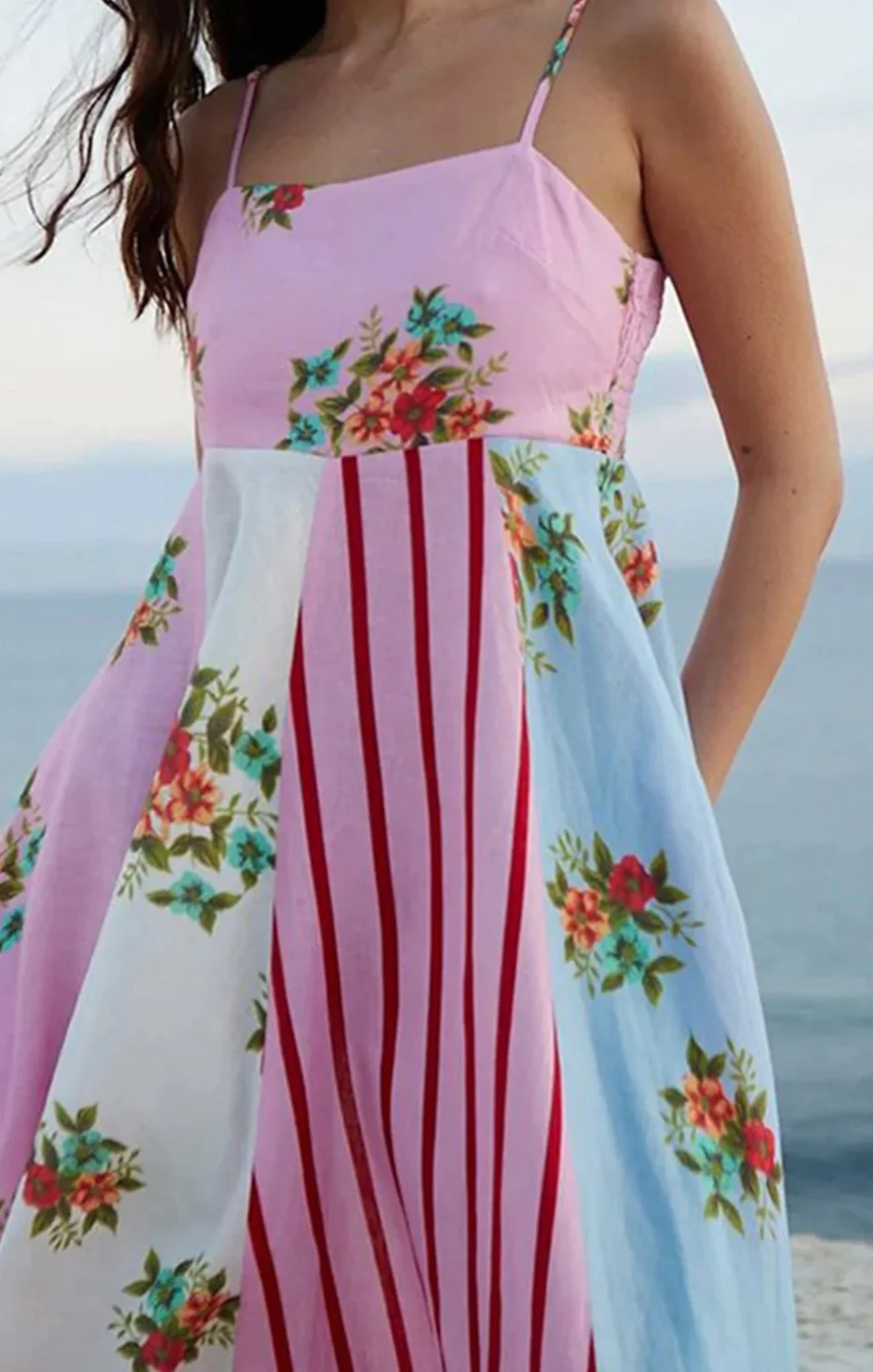 Garden Haze Maxi Dress - Image 5