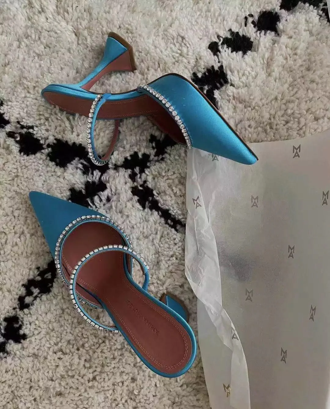 Gilda Crystal Embellished Mules - Image 4