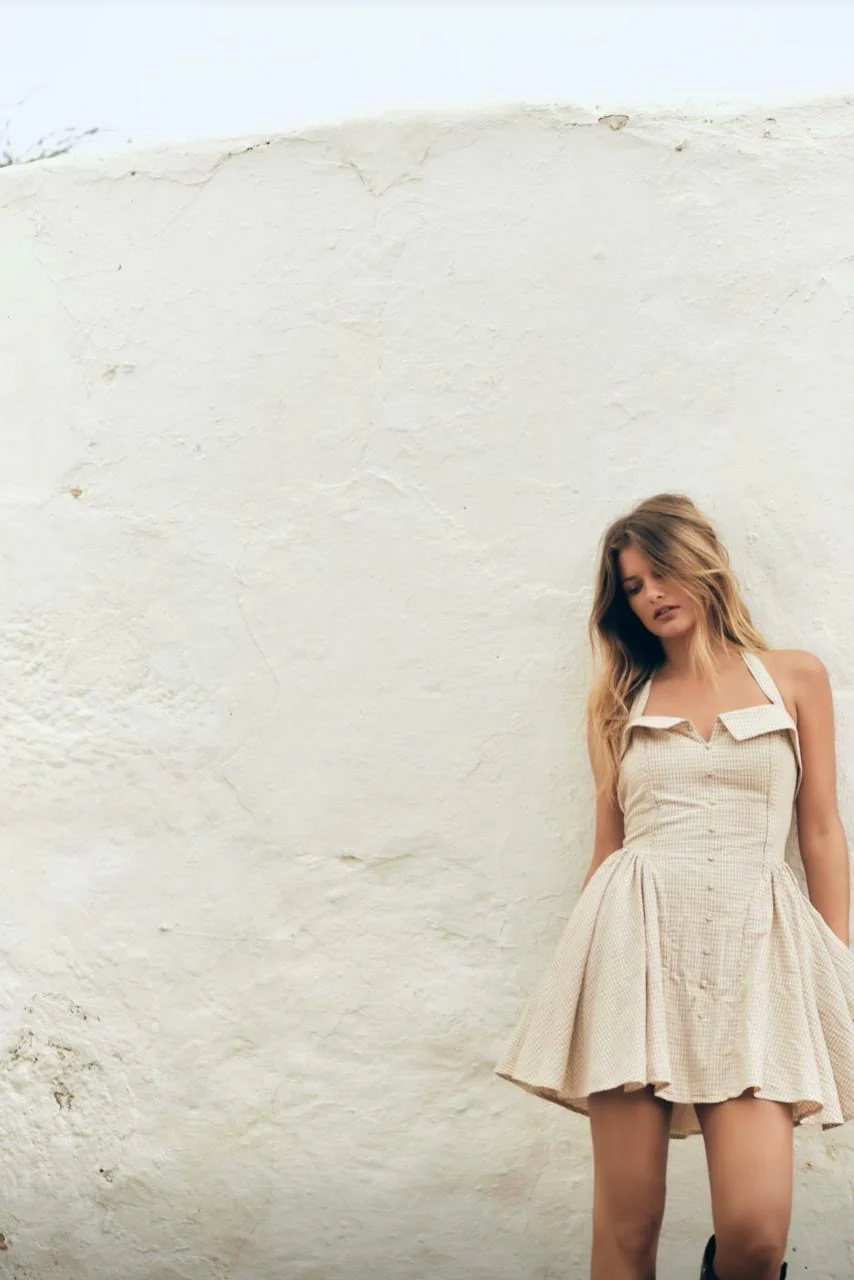 Golden Hour Charm Dress - Image 7