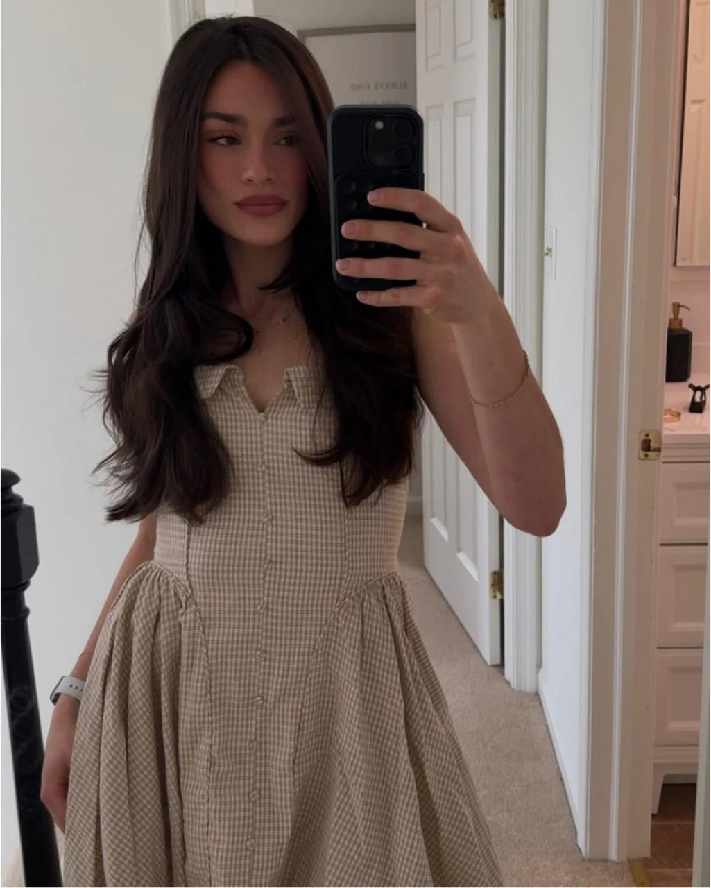 Golden Hour Charm Dress - Image 8