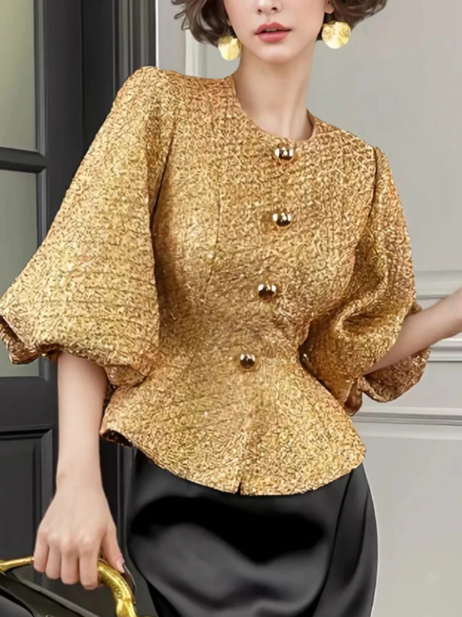 Golden Hour Luxe Top - Image 6