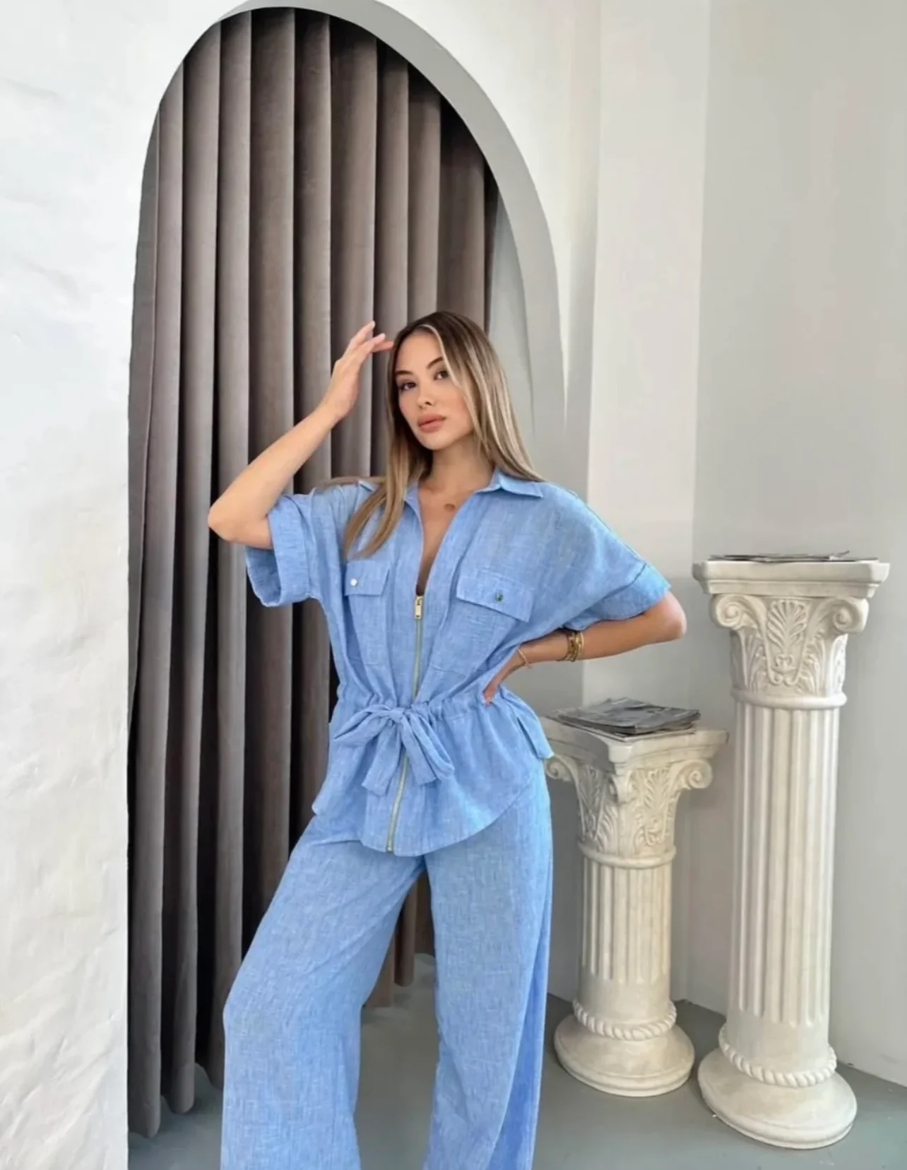 Hannah Linen Cords Set - Image 6
