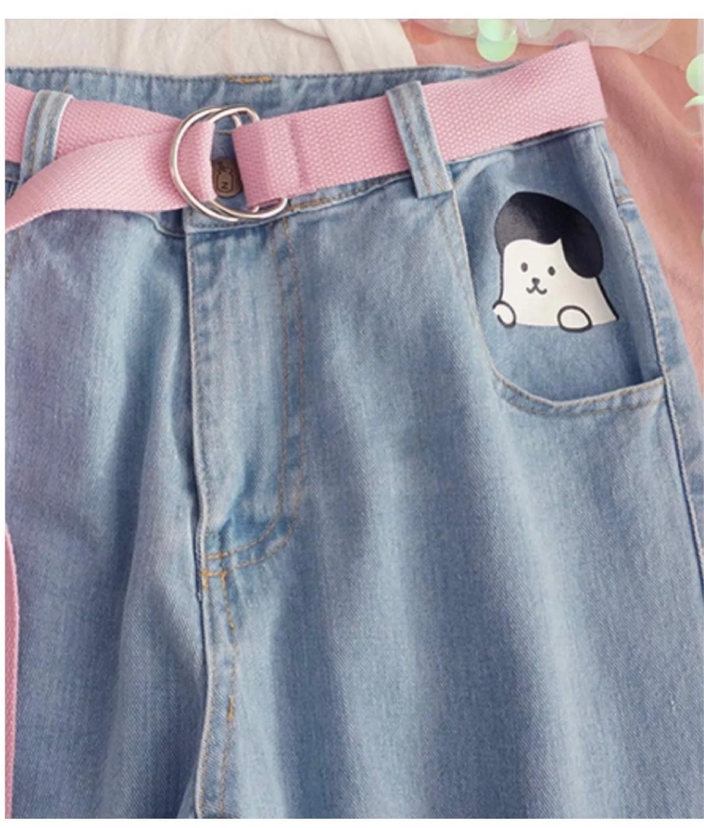 Highwaist Denim Pants - Image 4