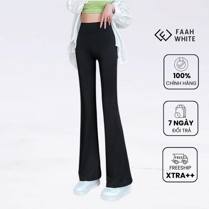 High waist flared pants - Image 2
